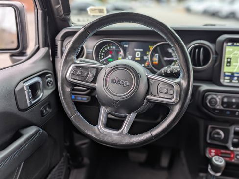 Used 2023 Jeep Wrangler Unlimited Rubicon 4xe w/ Steel Bumper Group image 22