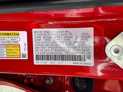 Used 2025 Honda Civic LX image 16