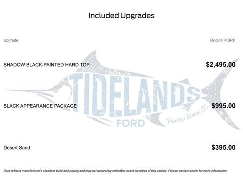 New 2025 Ford Bronco Outer Banks w/ Black Appearance Package image 2