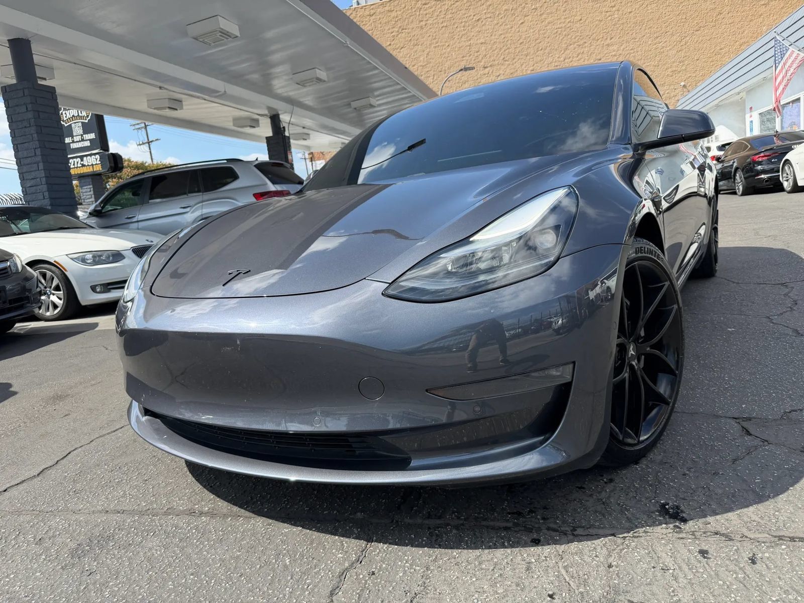 Used 2021 Tesla Model 3 Long Range AWD/4WD image 3