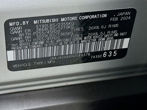 Used 2024 Mitsubishi Outlander SE AWD/4WD image 12