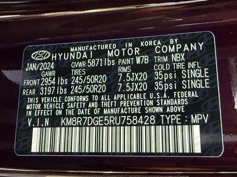 Certified 2024 Hyundai Palisade Calligraphy AWD/4WD image 31