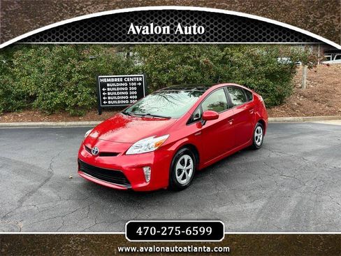 Used 2013 Toyota Prius Four w/ Deluxe Solar Roof Pkg FWD image 1