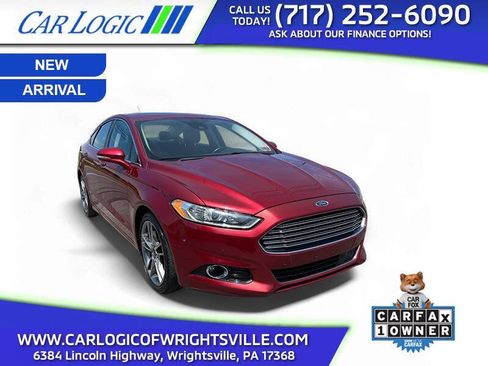 Used 2013 Ford Fusion Titanium w/ Titanium Driver Assist Pkg FWD image 1
