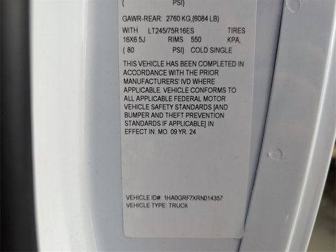 New 2024 Chevrolet Express 3500 w/ Power Convenience Package image 16