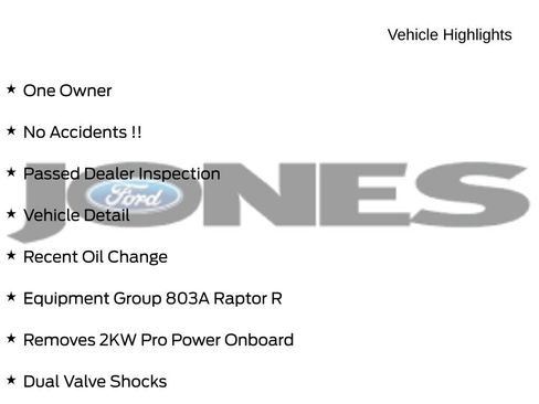 Certified 2024 Ford F150 Raptor w/ Equipment Group 803A Raptor R AWD/4WD image 15