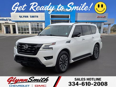Used 2024 Nissan Armada SL w/ Midnight Edition Package RWD image 1