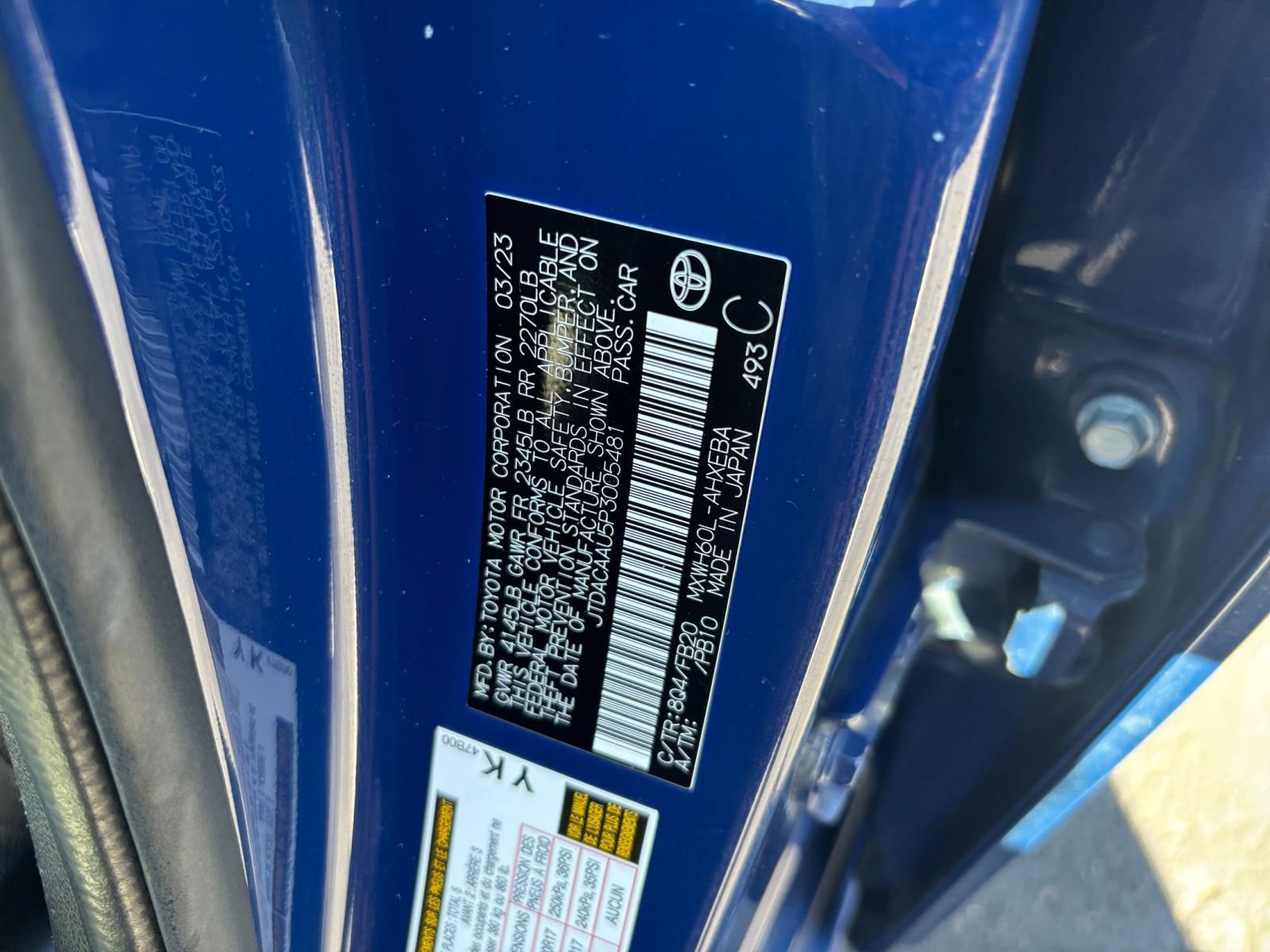 Used 2023 Toyota Prius LE FWD image 26