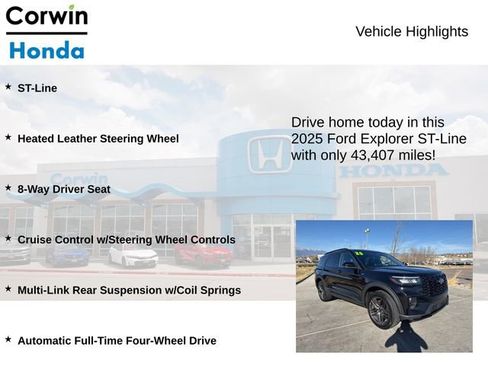 Used 2025 Ford Explorer ST-Line image 6