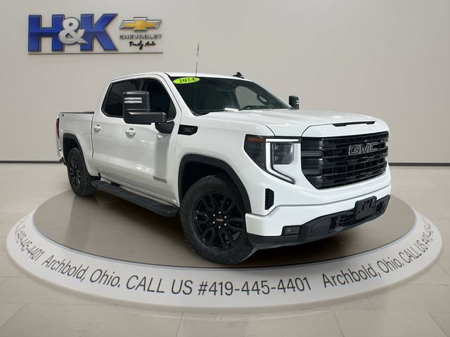 Used 2024 GMC Sierra 1500 Elevation w/ LPO, Elevation Black Package AWD/4WD image 1