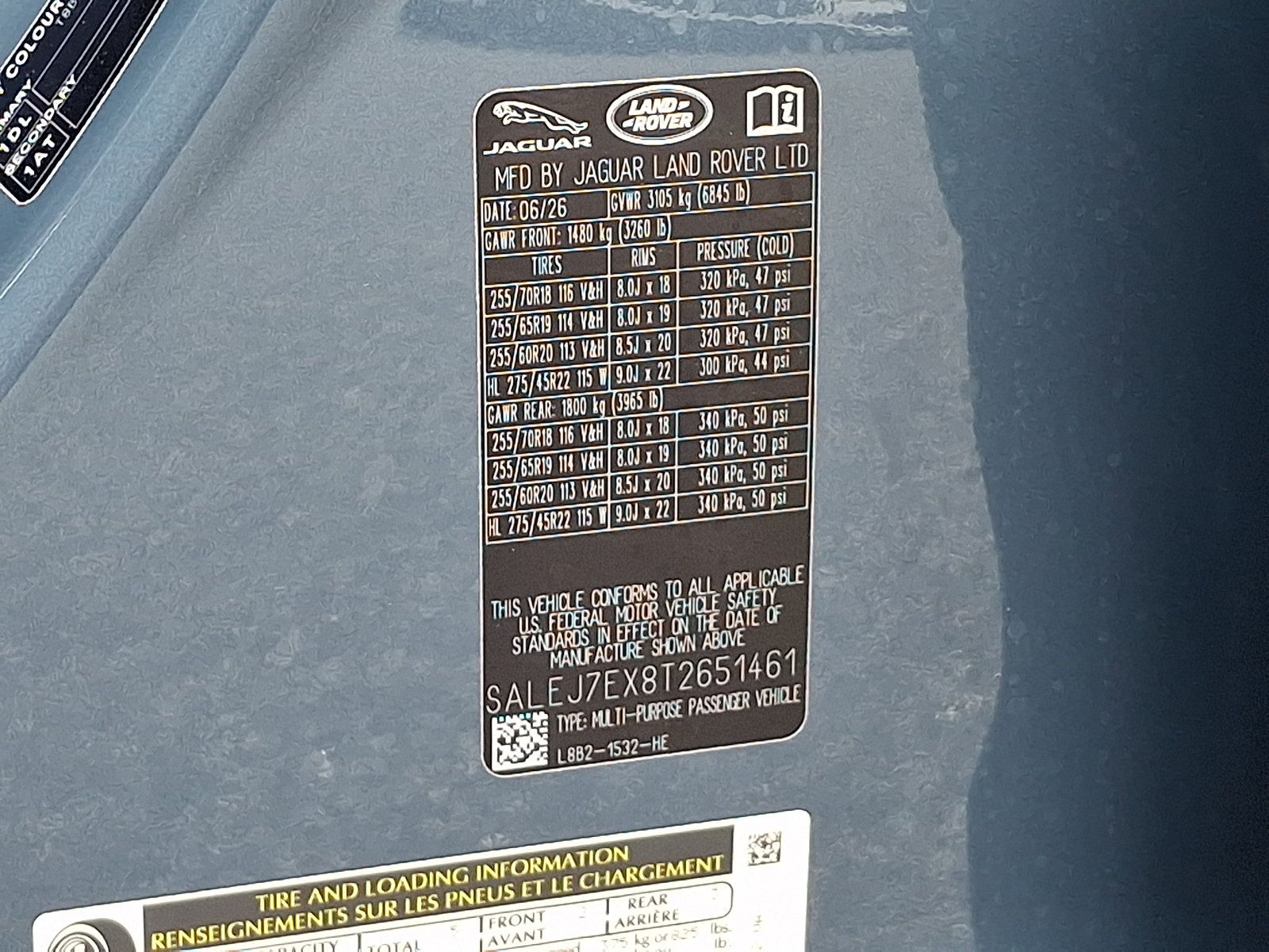 New 2026 Land Rover Defender 110 S AWD/4WD image 20