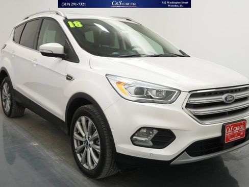 Used 2018 Ford Escape Titanium w/ Ford Safe & Smart Package AWD/4WD image 1