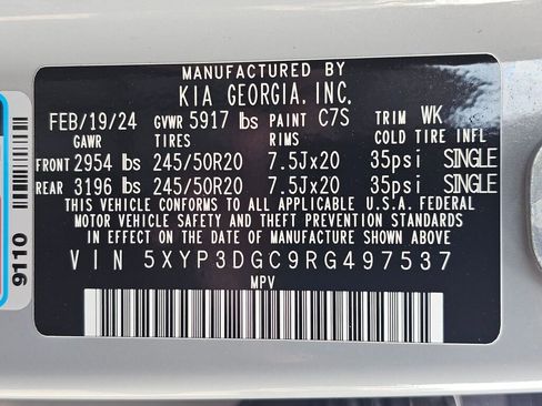 Used 2024 Kia Telluride EX X-Line AWD/4WD image 30