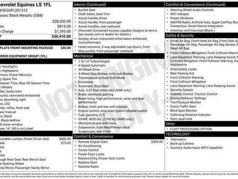 Used 2023 Chevrolet Equinox LS AWD/4WD image 13