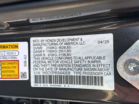 Used 2025 Honda Accord Touring image 23