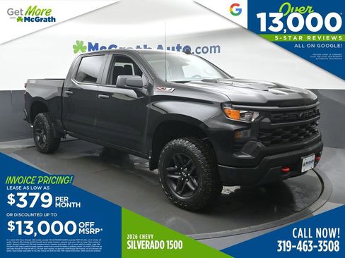 New 2026 Chevrolet Silverado 1500 Custom Trail Boss image 1