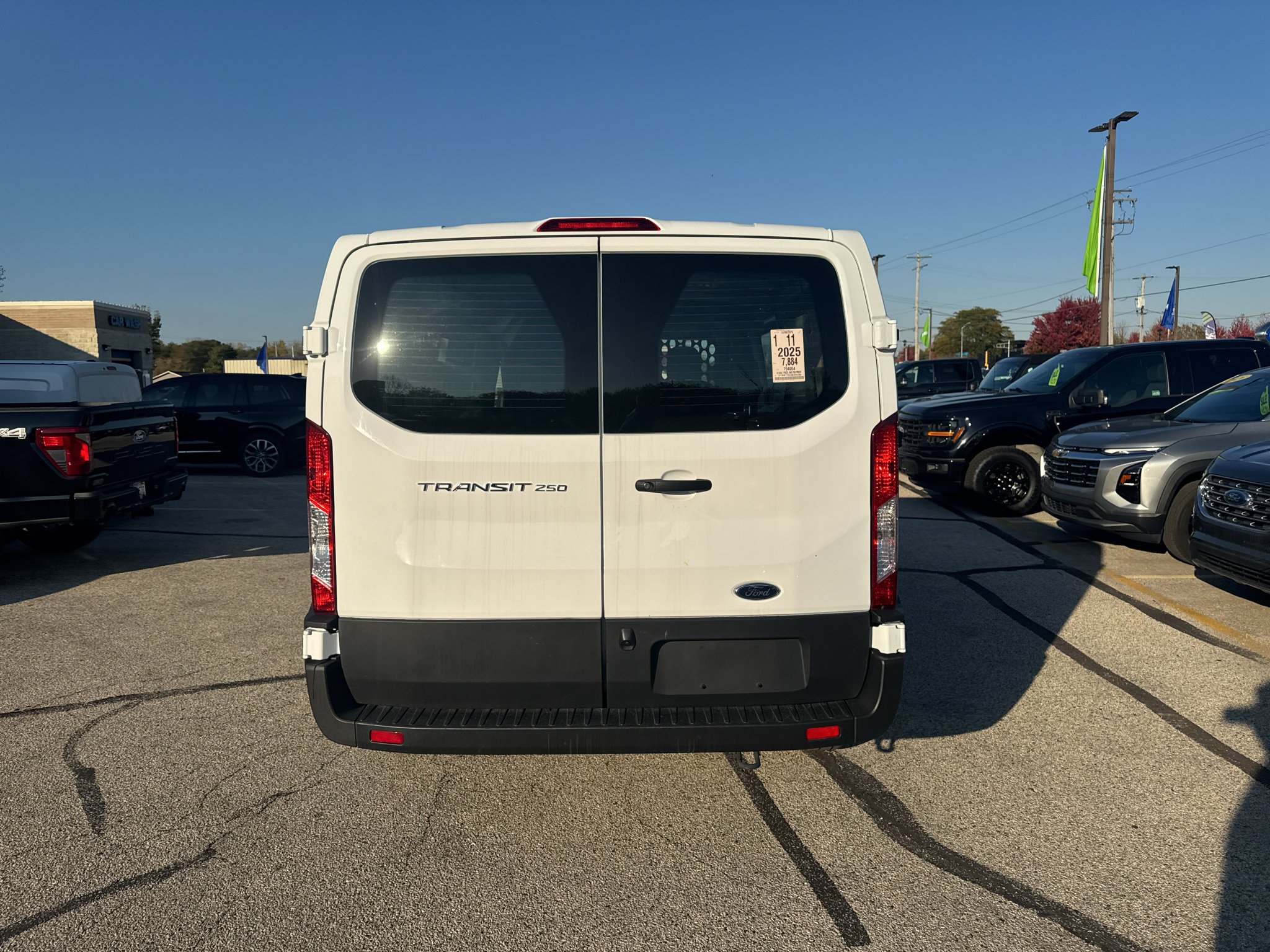 Certified 2025 Ford Transit 250 Low Roof w/ Exterior Upgrade Package RWD image 7