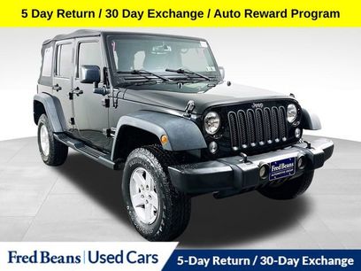 Used 2015 Jeep Wrangler Unlimited Sport w/ Quick Order Package 24S