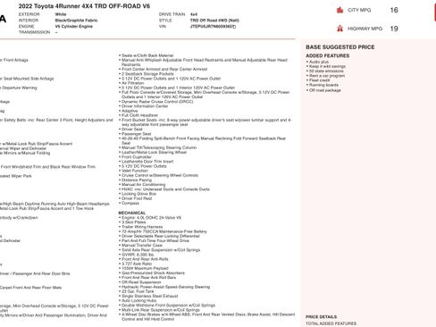 Used 2022 Toyota 4Runner TRD Off-Road image 6