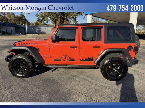 Used 2018 Jeep Wrangler Unlimited Rubicon w/ Steel Bumper Group image 2