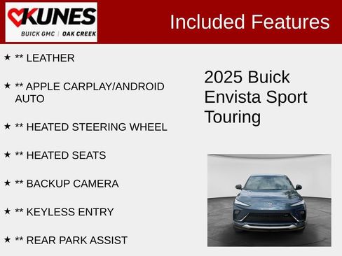 Used 2025 Buick Envista Sport Touring w/ Convenience I Package FWD image 2