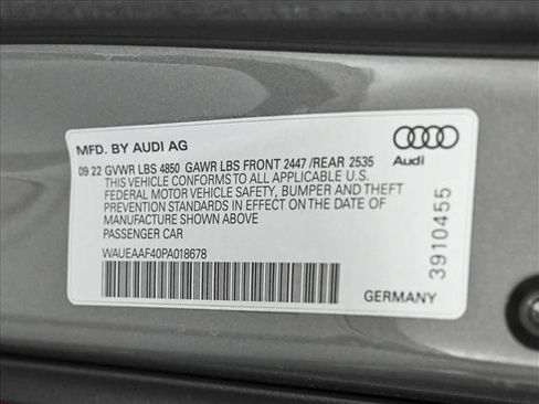 Used 2023 Audi A4 2.0T Premium Plus w/ Premium Plus Package image 25