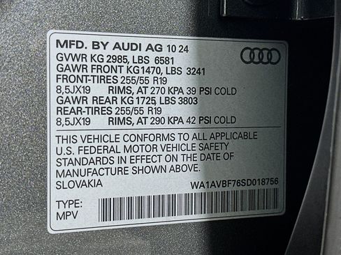 Used 2025 Audi Q7 3.0T Premium w/ Convenience Package AWD/4WD image 24