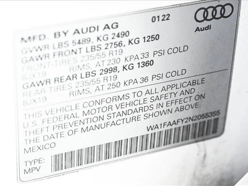 Used 2022 Audi Q5 2.0T Prestige w/ Prestige Package image 26