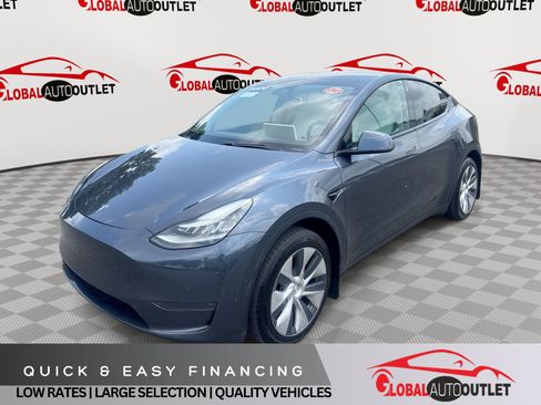 Used 2020 Tesla Model Y Long Range AWD/4WD image 1