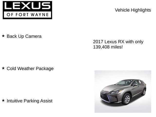 Used 2017 Lexus RX 350 AWD w/ Cold Weather Package image 8