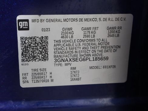 Used 2023 Chevrolet Equinox LS w/ Driver Confidence II Package AWD/4WD image 48