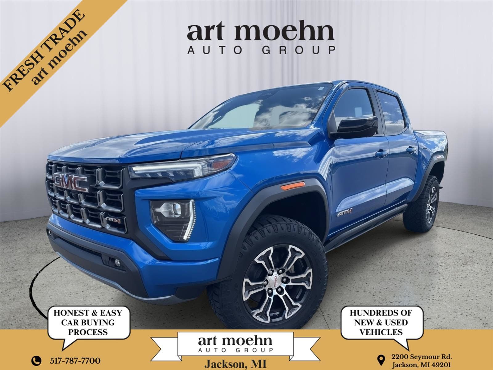 Used 2023 GMC Canyon AT4 w/ AT4 Premium Package AWD/4WD image 1