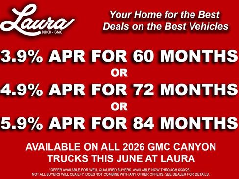 New 2026 GMC Canyon AT4 AWD/4WD image 4