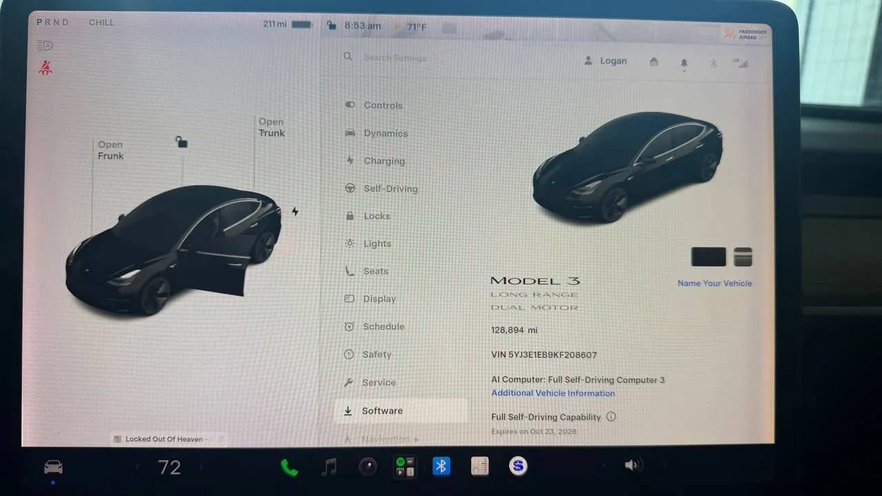 Used 2019 Tesla Model 3 Long Range AWD/4WD image 7