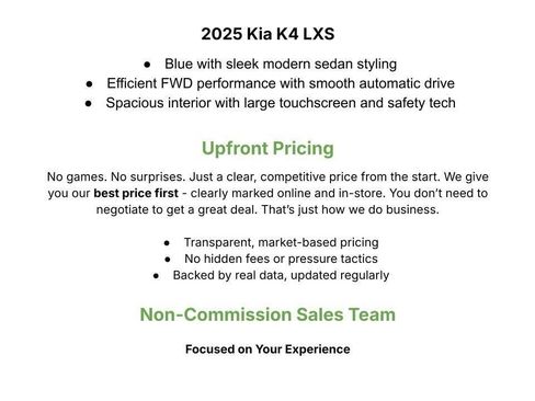 Used 2025 Kia K4 FWD image 46