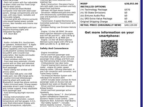 Used 2023 Toyota Tacoma SR5 w/ Technology Package image 3