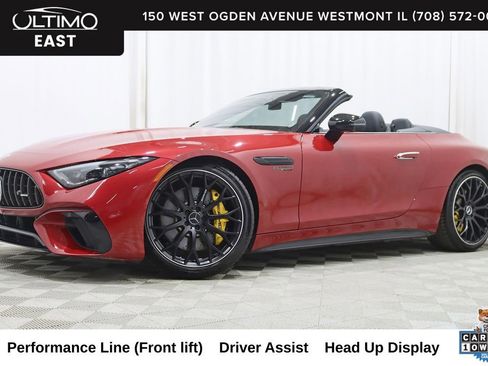 Used 2022 Mercedes-Benz SL 55 AMG 4MATIC image 1