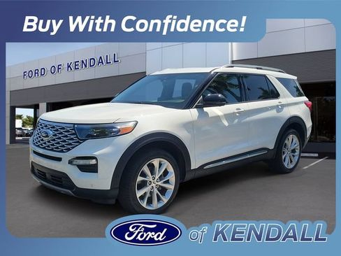 Used 2023 Ford Explorer Platinum w/ Technology Package AWD/4WD image 1