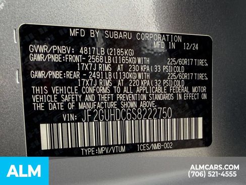 Used 2025 Subaru Crosstrek 2.5i Premium AWD/4WD image 29
