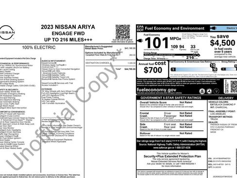 Used 2023 Nissan Ariya FWD image 4