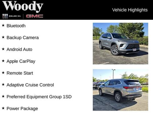 New 2026 Buick Enclave Preferred w/ Power Package AWD/4WD image 3