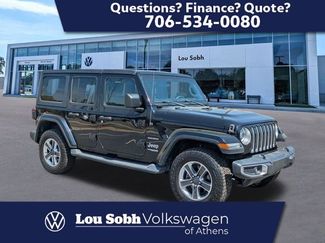 Used 2018 Jeep Wrangler Unlimited Sahara w/ LED Lighting Group video 1