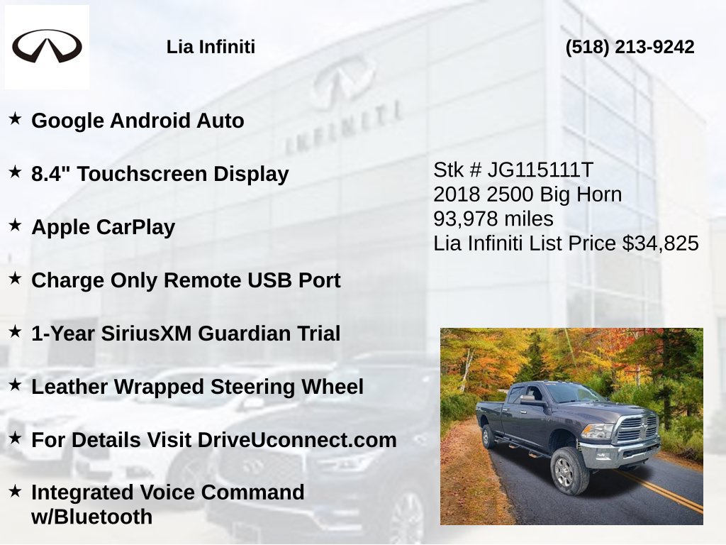 Used 2018 RAM 2500 Big Horn AWD/4WD image 20