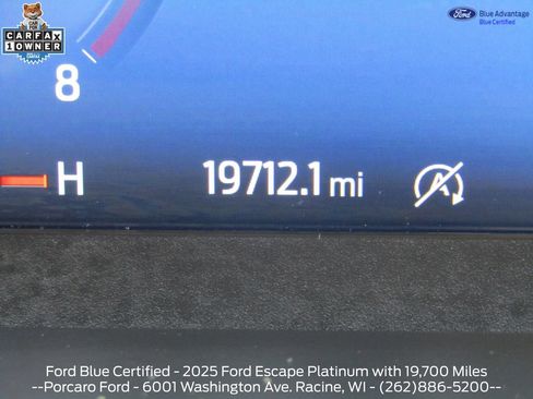 Certified 2025 Ford Escape Platinum AWD/4WD image 34