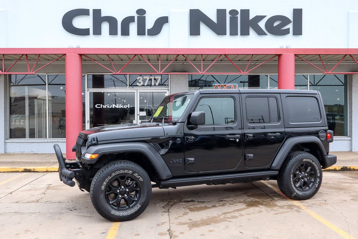 Used 2021 Jeep Wrangler Unlimited Sport AWD/4WD image 1