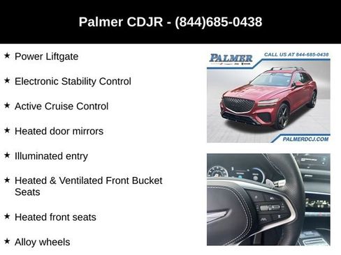 Used 2025 Genesis GV70 3.5T Sport w/ Sport Advanced Package image 35