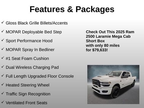 Used 2025 RAM 2500 Laramie w/ Night Edition image 8