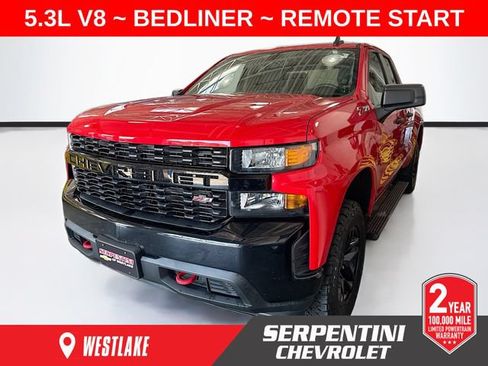 Used 2019 Chevrolet Silverado 1500 Custom Trail Boss AWD/4WD image 1