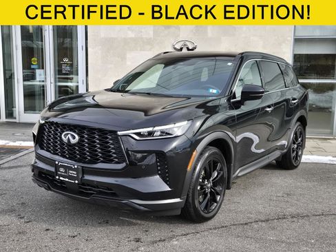 Certified 2025 INFINITI QX60 Luxe w/ Black Edition image 1