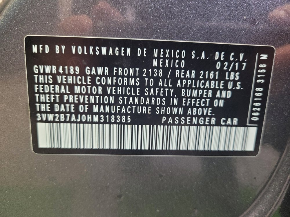 Used 2017 Volkswagen Jetta S FWD image 33
